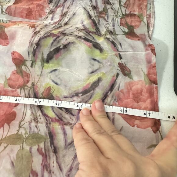 Lapis Anthropologie Smocked Strapless Floral Maxi Dress OS XS S M Multicolor - Picture 10 of 13